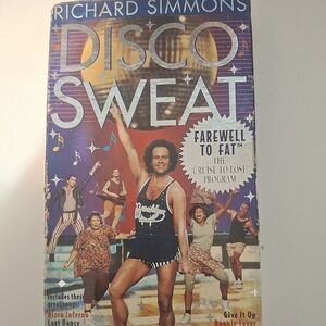 Richard Simmons Disco Sweat VHS Tape